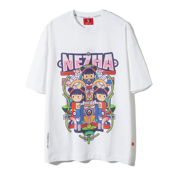 NEZHAシリーズI オーバーサイズTシャツ