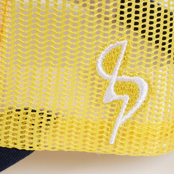 中国の書道刺繍入りメッシュバックベースボールキャップ