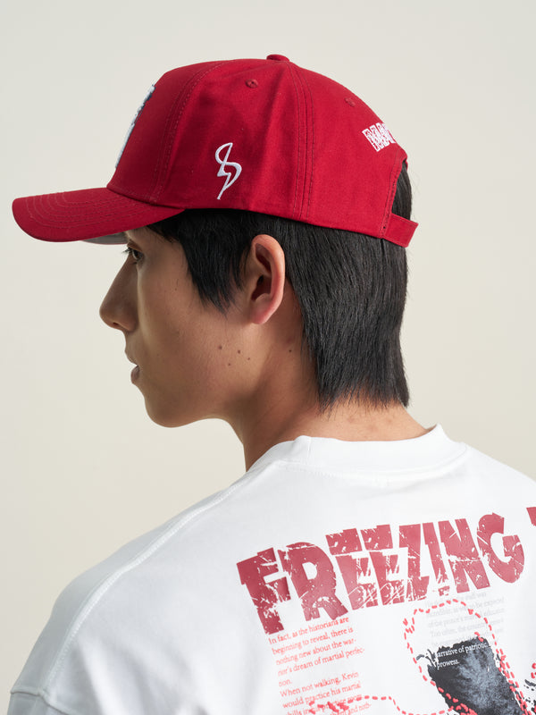 Chinese calligraphy embroidered Cotton-Twill Baseball Cap