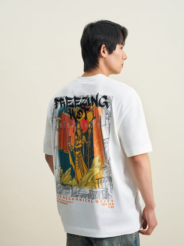 Blessing from Avalokitesvara, oversized T-shirt