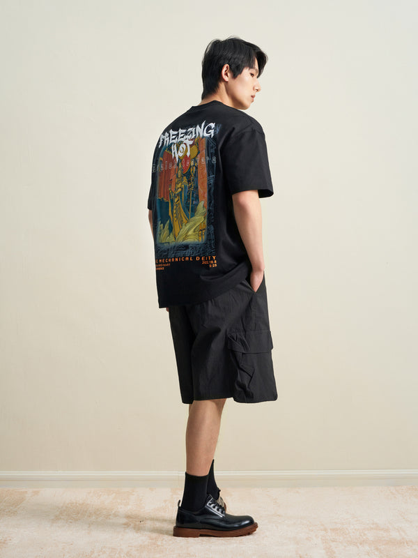 Blessing from Avalokitesvara, oversized T-shirt