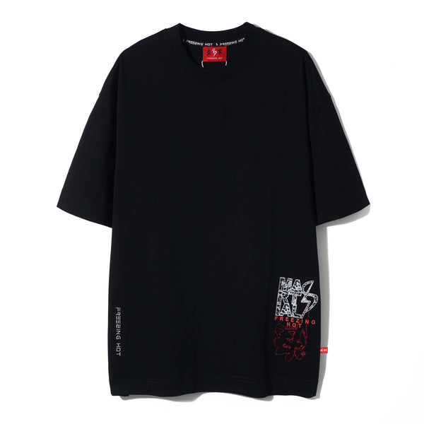 Chinese calligraphy Martial Arts,  oversized T-shirt