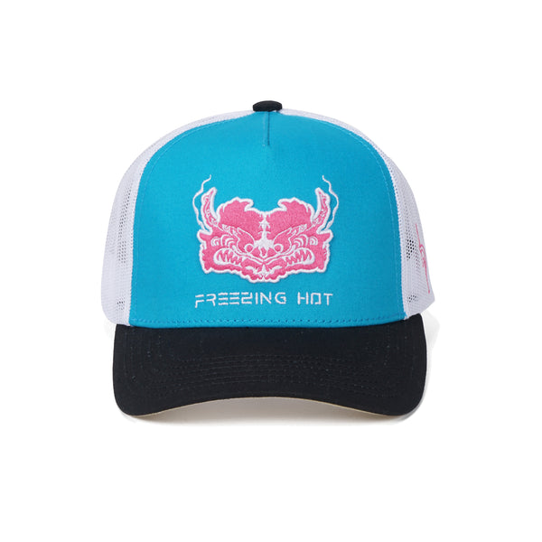 Mythical creatures embroidered Mesh Baseball Cap