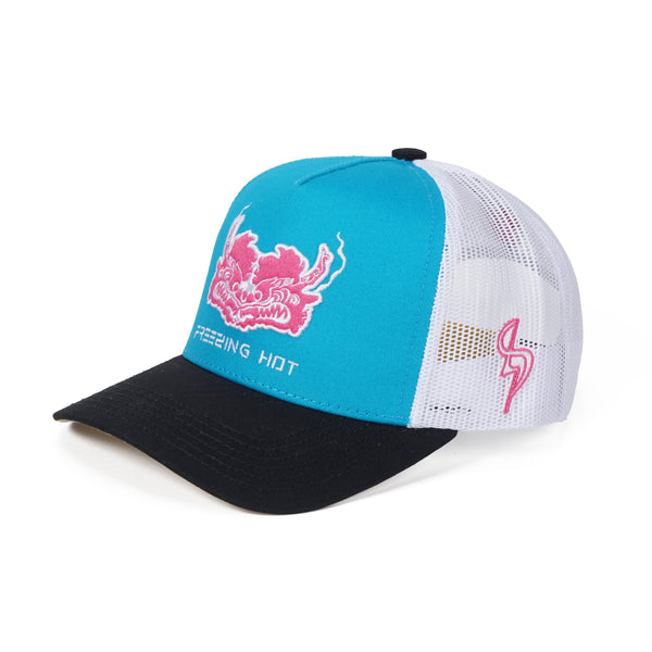 Mythical creatures embroidered Mesh Baseball Cap