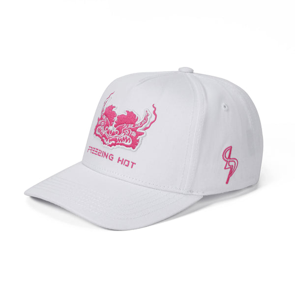 Mythical creatures embroidered Cotton-Twill Baseball Cap